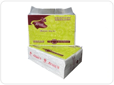 Khăn giấy rút 1kg - Khăn Giấy Mỹ Anh - Công Ty TNHH Sản Xuất Và Thương Mại Mỹ Anh
